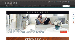 Desktop Screenshot of decadentavenue.com